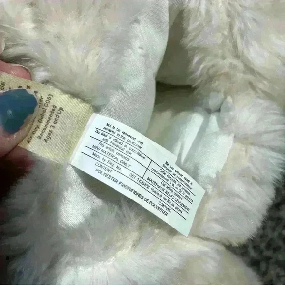 Folkmanis Polar Bear Hand Puppet Standing Sitting Arctic Bear See Note - Picture 7 of 11